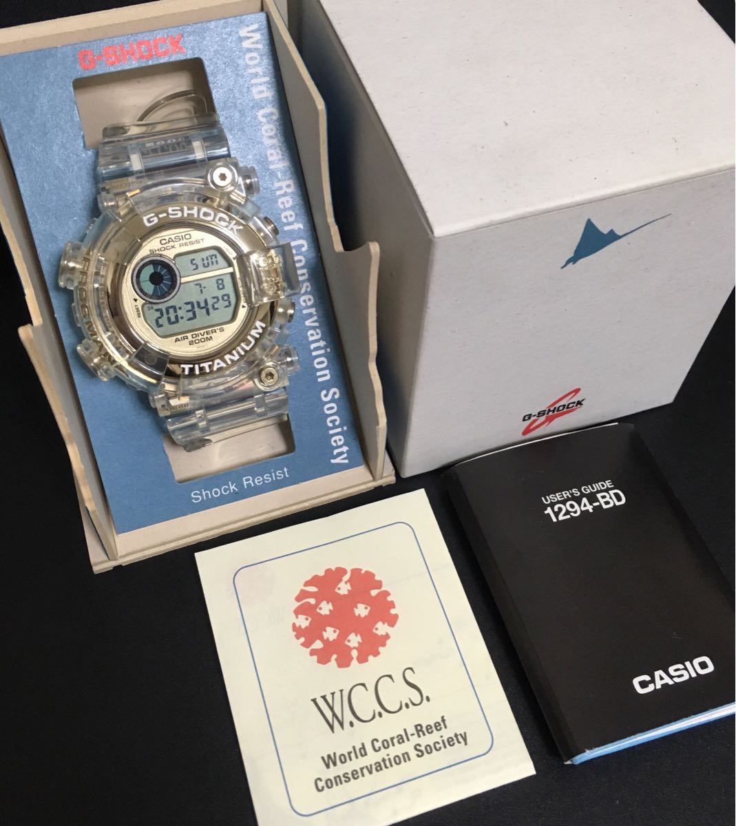 CASIO G-SHOCK DW-8201WC-9T 未使用 W.C.C.S FROGMAN フロッグマン