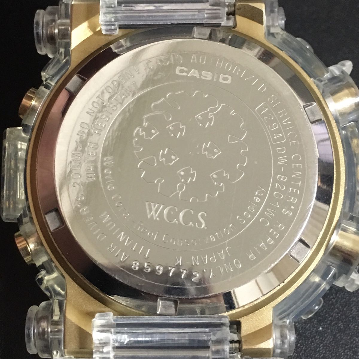 CASIO G-SHOCK DW-8201WC-9T 未使用 W.C.C.S FROGMAN フロッグマン