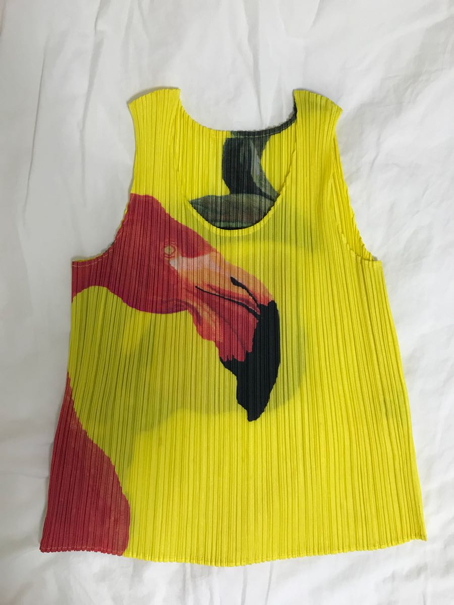  プリーツプリーズ タンクトップ(カットソー)｜売買されたオークション情報、yahooの商品情報をアーカイブ公開 - オークファン 女性用