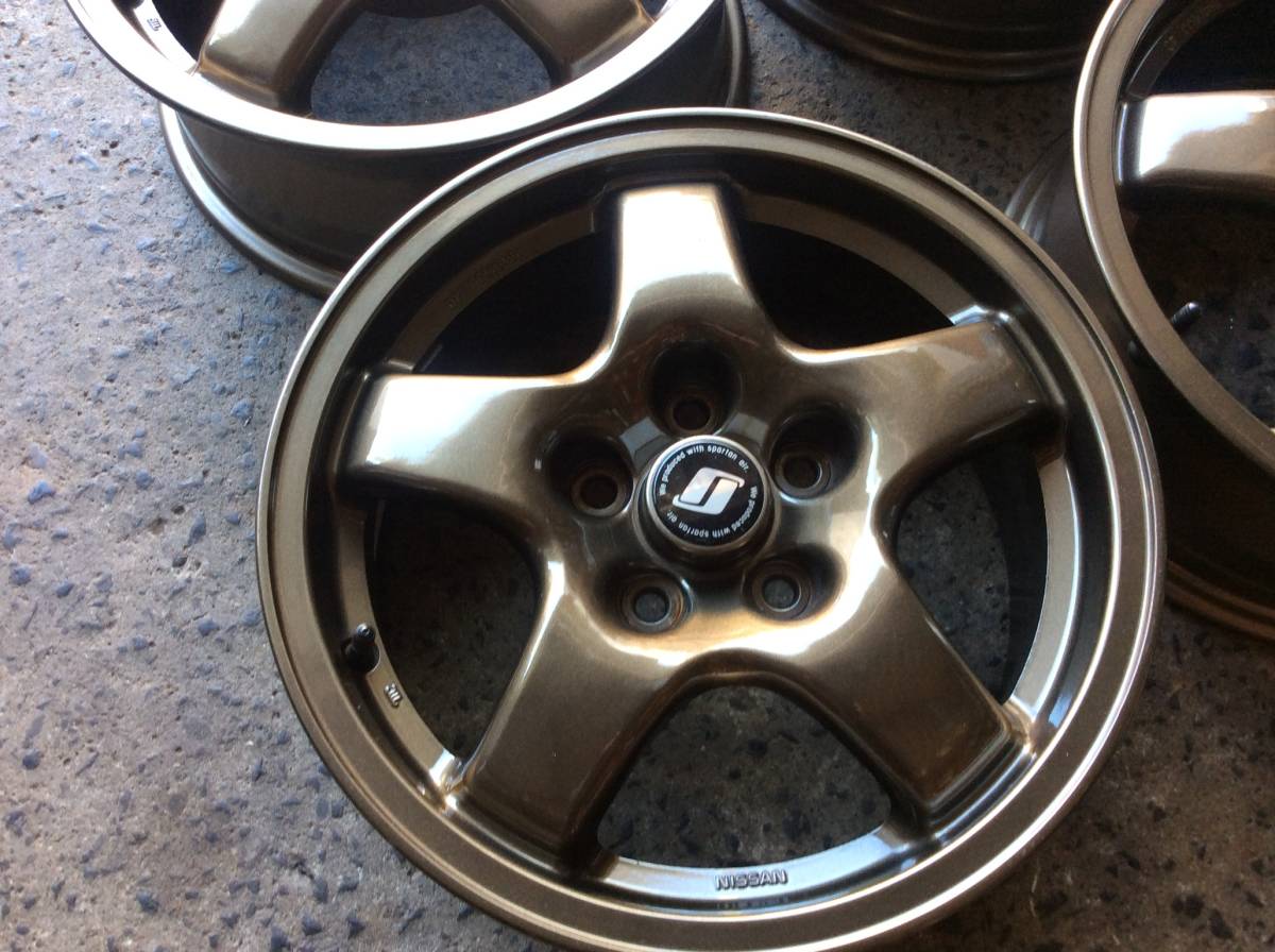 M1507 ブロンズカラー R32スカイライン タイプM 純正 6.5J×16 +40