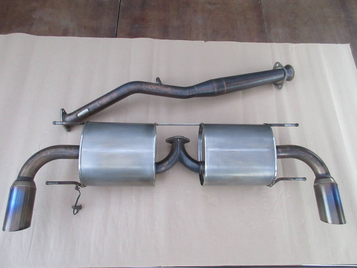 マツダ　RX8 社外マフラー FULL TITANIUM MUFFLER RX-8 LATE MODEL | エキゾースト排気関連
