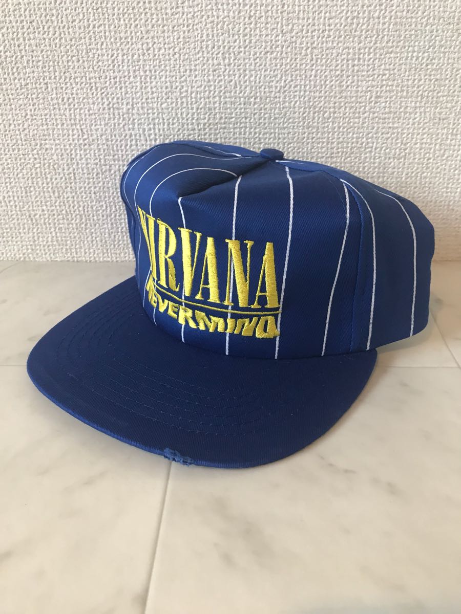 NIRVANA キャップ NEVERMIND Kurt Cobain カートコバーン VINTAGE