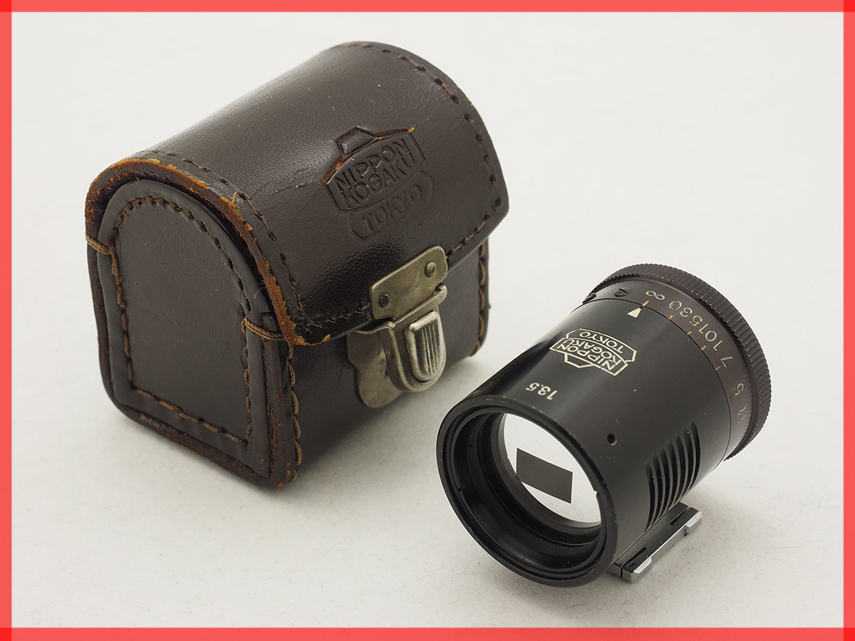 Nikon 13.5cm ニコン Nippon NIKKOR-Q Kogaku NIPPON NIKON finder 