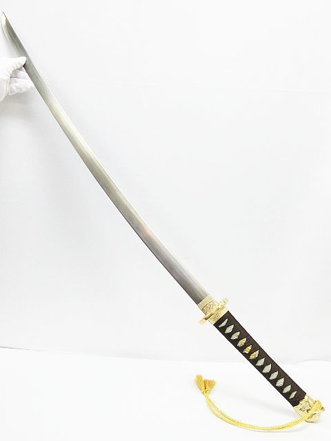 美品 軍刀 模造刀 レプリカ 全長約97.5cm 大日本帝国 陸軍 海軍 指揮刀