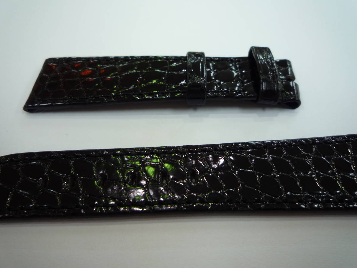 未使用品 ロレックス 純正クロコダイル皮バンド20mm ロレックス純正