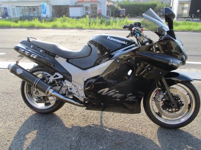 カワサキ ZZR1100D アップハンドル カスタム 実働 ワイバーン フルエキ