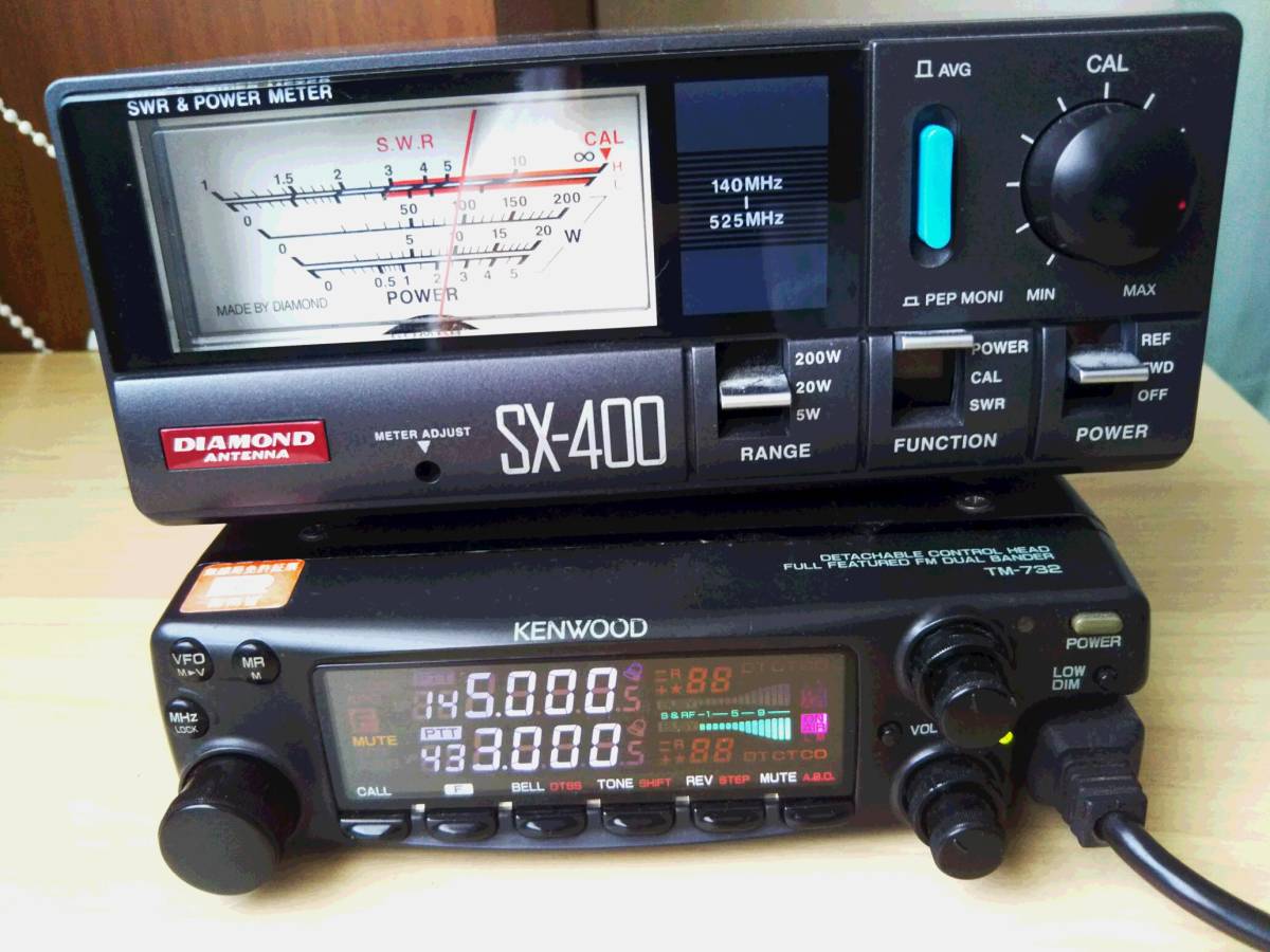 定番，人気 ＫＥＮＷＯＯＤ １４４ ４３０ＭＨｚモービル機 ＴＭ－７３２(モービル)｜売買されたオークション情報、yahooの商品情報をアーカイブ公開 - オークファン モービル