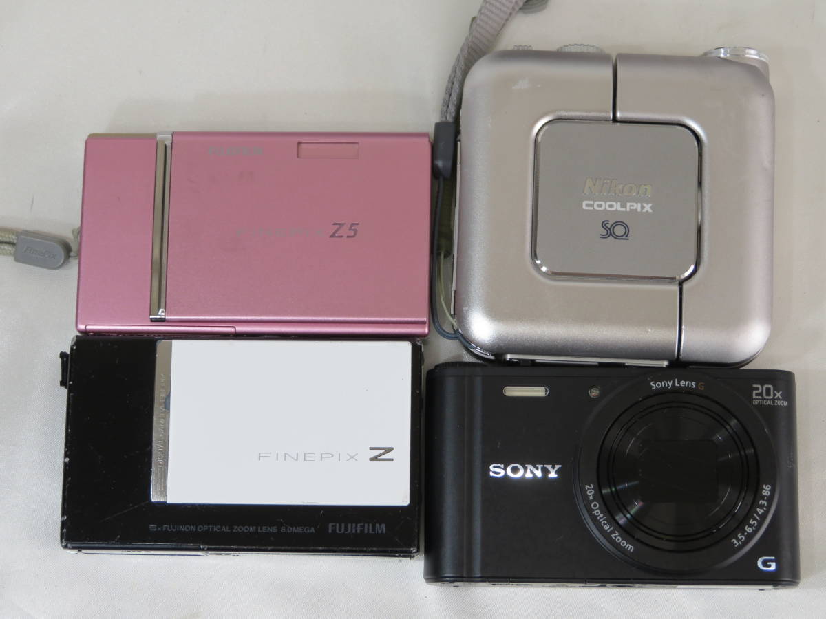 カメラ】 キャノン・CASIO・SONYなど デジカメ まとめて 19台 ジャンク