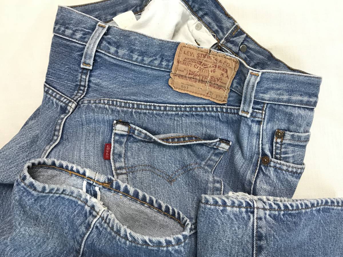 ☆ LEVIS 501 RED LINE 赤耳 1982年 濃紺 ゴールデンサイズ オリジナル 