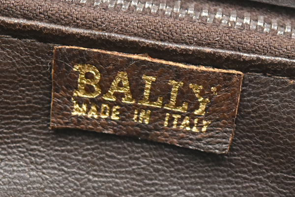 ◇希少！イタリア製 ヴィンテージ バリー【BALLY】リザードレザー