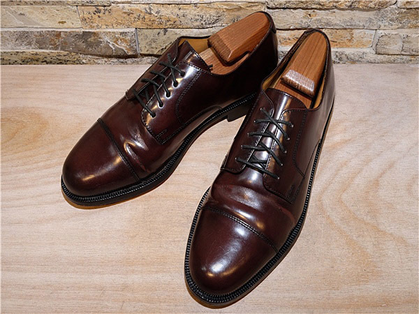 コールハーン/COLE HAAN/ストレートチップドレス/赤茶/25，5cm/US7，5D/8D7BD34 | メンズ COLE マリンブルー ダークコーヒー コールハーン（ブランドコールハーン・チップ