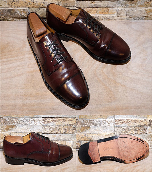 コールハーン/COLE HAAN/ストレートチップドレス/赤茶/25，5cm/US7，5D/8D7BD34 | メンズ COLE マリンブルー ダークコーヒー コールハーン（ブランドコールハーン・チップ