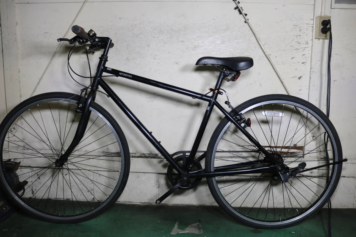 良品！INTERTEC 27インチクロス スチル 1X7S(7速) 460mm 前後V