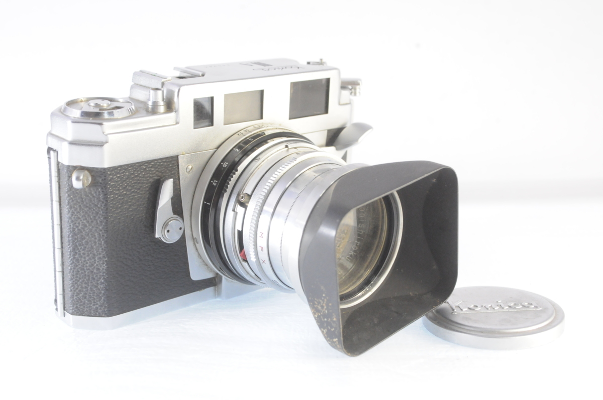 外観・光学美品 完動品】KONICA ⅢA 50mm F1.8 フィルムカメラ 外観美