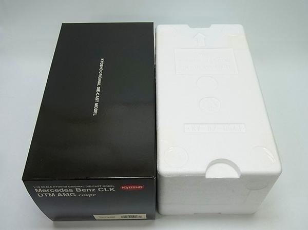 未開封 京商 1/18 メルセデス・ベンツ Mercedes Benz CLK DTM AMG クーペ シルバー No.08461S【10_2