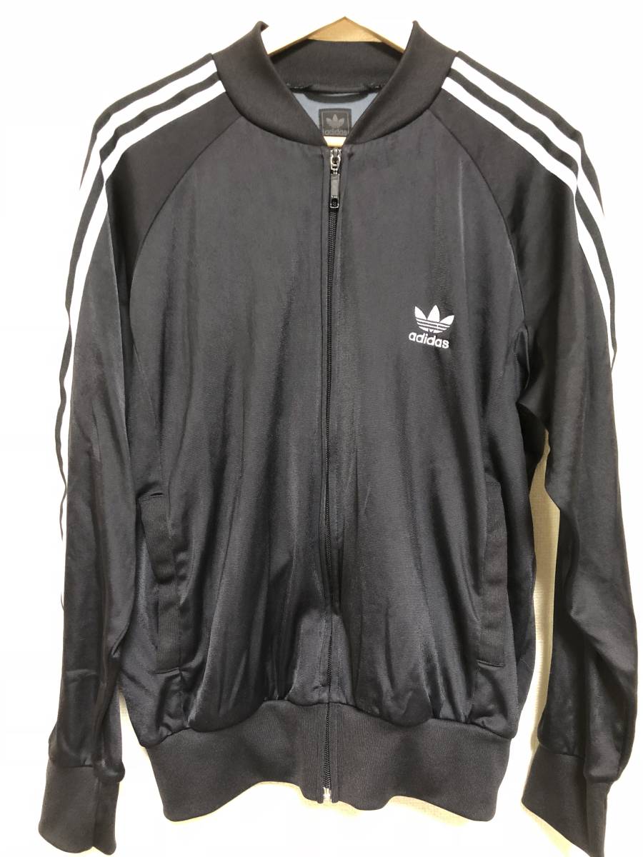 adidasアディダス トラックジャケット SST ブラック　ジャージ adidas アディダス トラックジャケット SST ブラック 黒 ジャージ - メルカリ