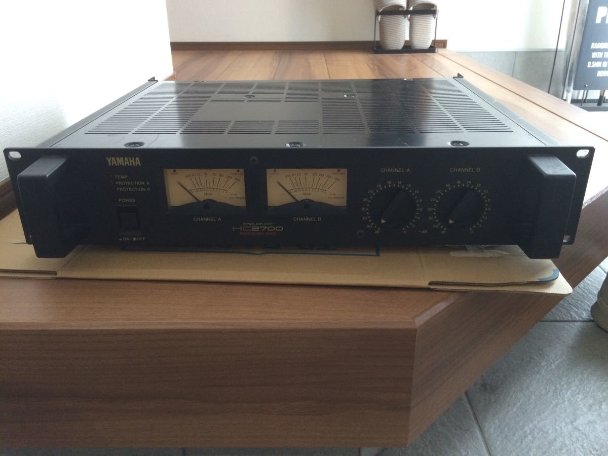 YAMAHA HC2700 パワーアンプ ラックセット YAMAHA HC2700 プロフェッショナル パワーアンプ YAMAHA ヤマハ HC2700