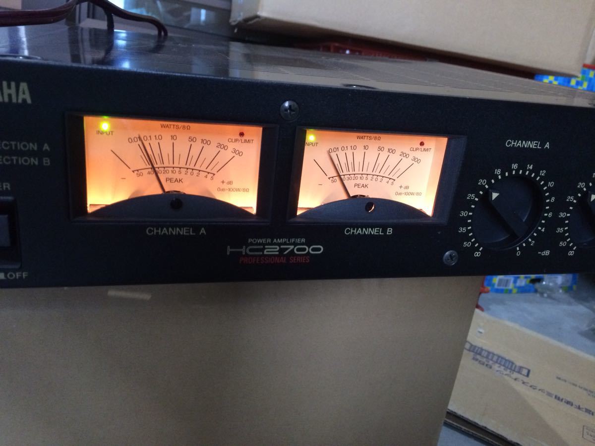 YAMAHA HC2700 プロフェッショナル パワーアンプ YAMAHA ヤマハ HC2700