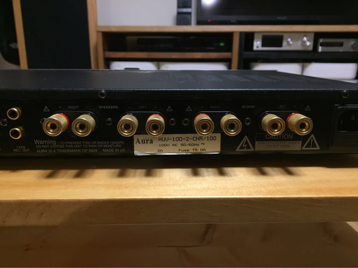 AURA DESIGNS プリメインアンプ VA-100EV2 【公式通販】