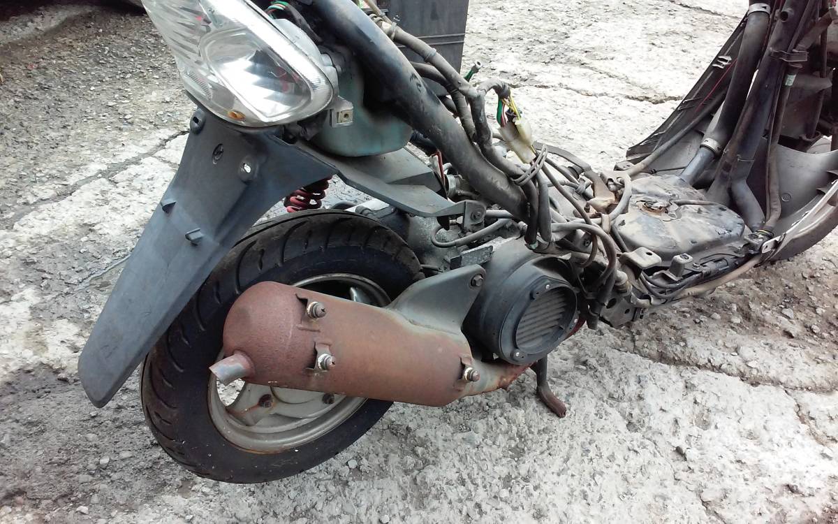 キムコ  スーナー50cc 　レストア　部品取り　 ジャンク】キムコ スーナー50 不動車 部品取り・レストアベース Yahoo