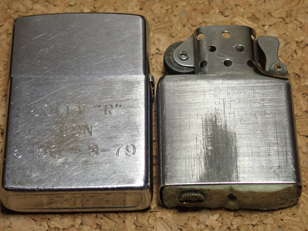 ZIPPO 1978年製 ジッポ NAS MIRAMAR FIGHTER TOWN USA アメリカ海軍 