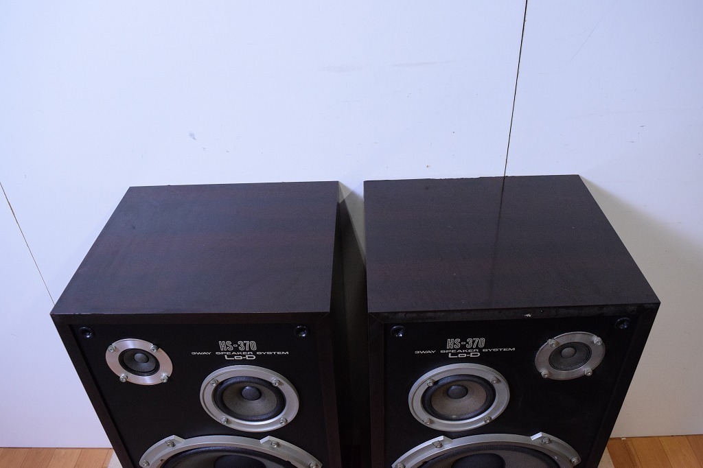 送料無料!!】日立/HITACHI Lo-D HS-370 スピーカーペア Lo-D HS-370