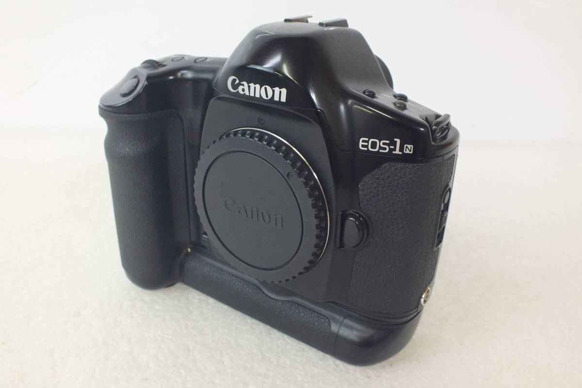 ■CANON★キャノン EOS-1N バッテリーパック BP-E1付 中古 現状品【72H3509】