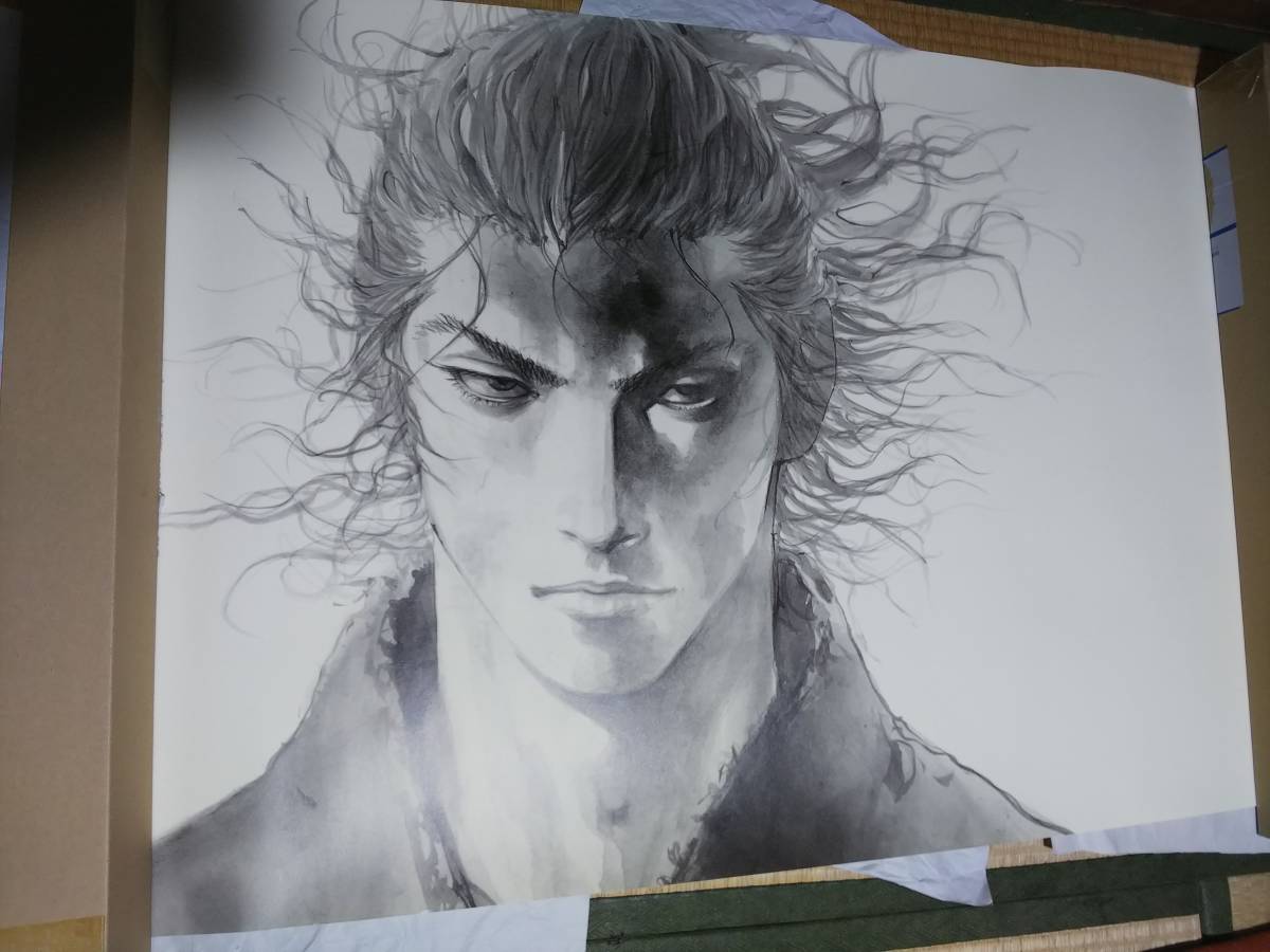 バガボンド 井上雄彦 最後のマンガ展 宮本武蔵 ポスター 武蔵 墨絵 