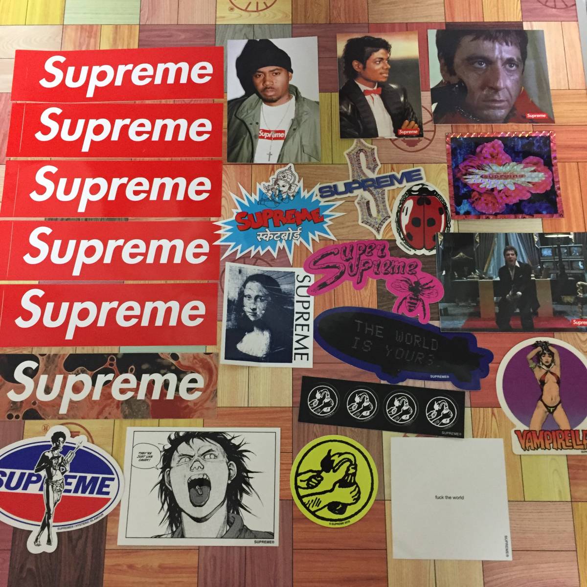 Supreme 今がお得！5％クーポン限定配布中！ ステッカーセット 