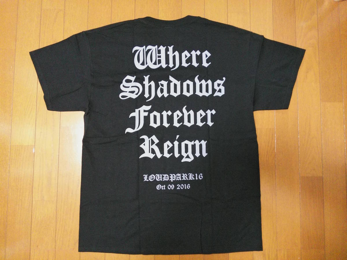 純正特注品 DARK FUNERAL Tシャツ L 新品未使用 Loud Park 2016 ラウド 