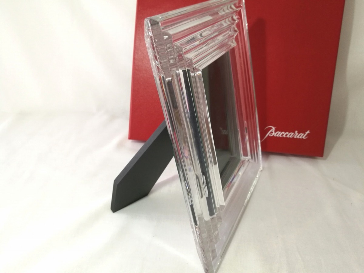 B01875☆美品☆バカラ/Baccarat☆ラランド☆フォトフレーム/フォトスタンド/写真立て☆外箱付き