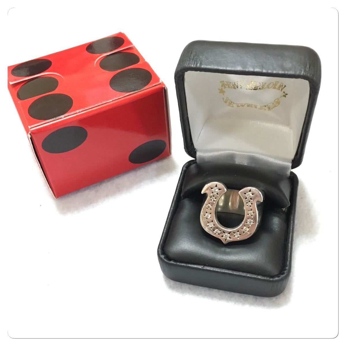 テンダーロイン ホースシューリング ダイヤ