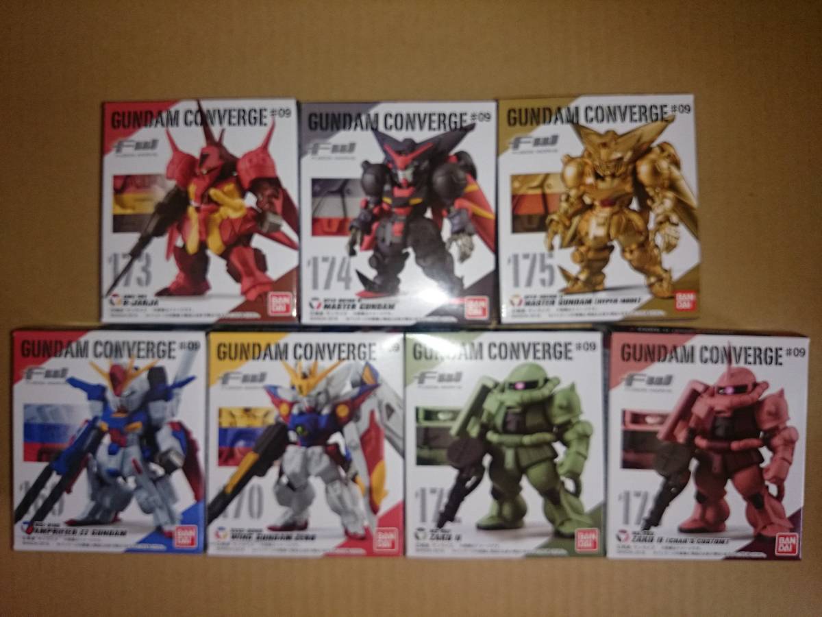 ☆FW GUNDAM CONVERGE ガンダム コンバージ #09 7種set