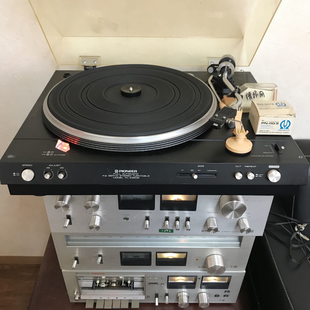 Pioneer pl-a350b⁄SA-7800⁄TX-7600⁄Ct-500 オーディオセット