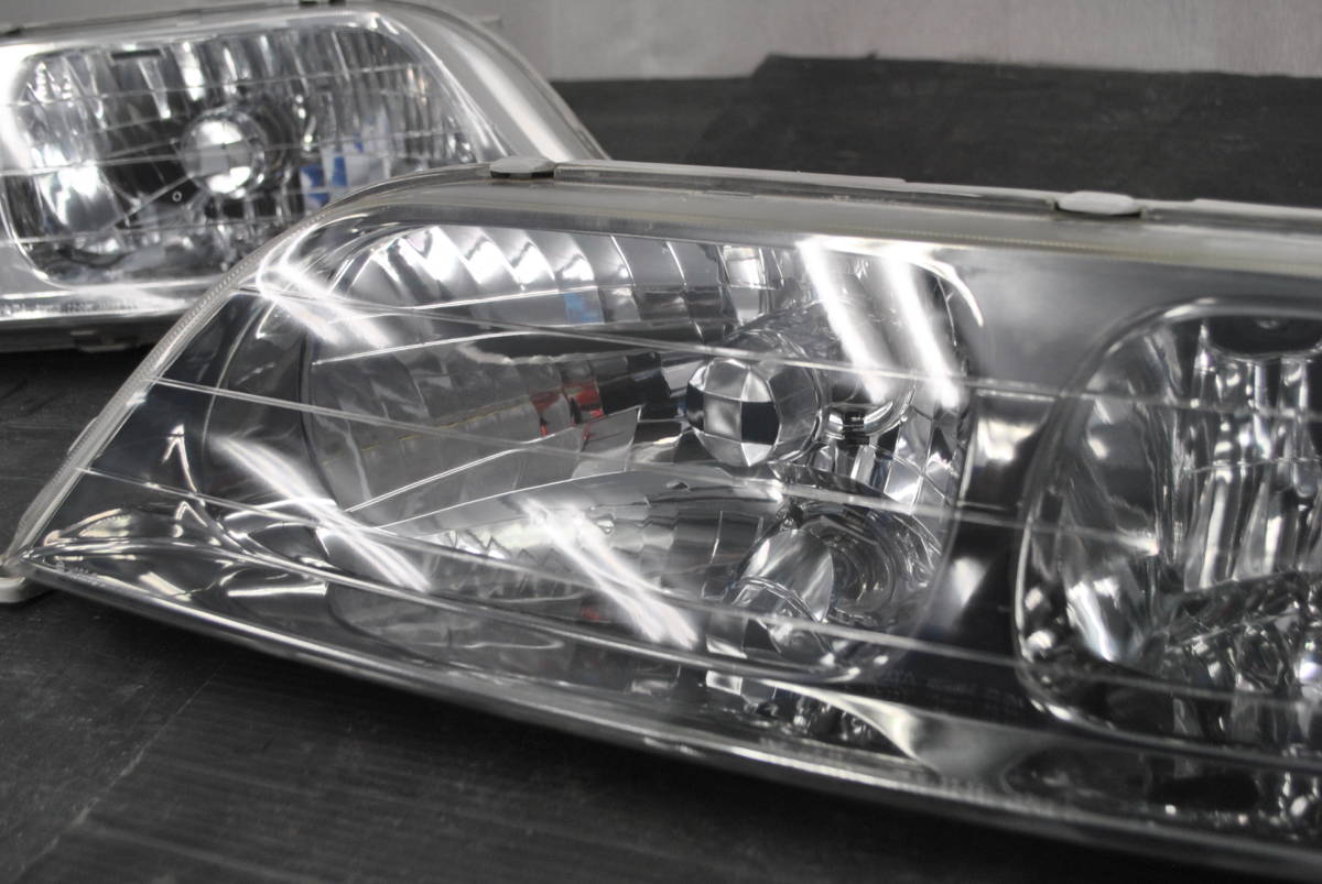 JZX100 GX100 マークⅡ 前期ハロゲンヘッドライト 左右セット コイト22