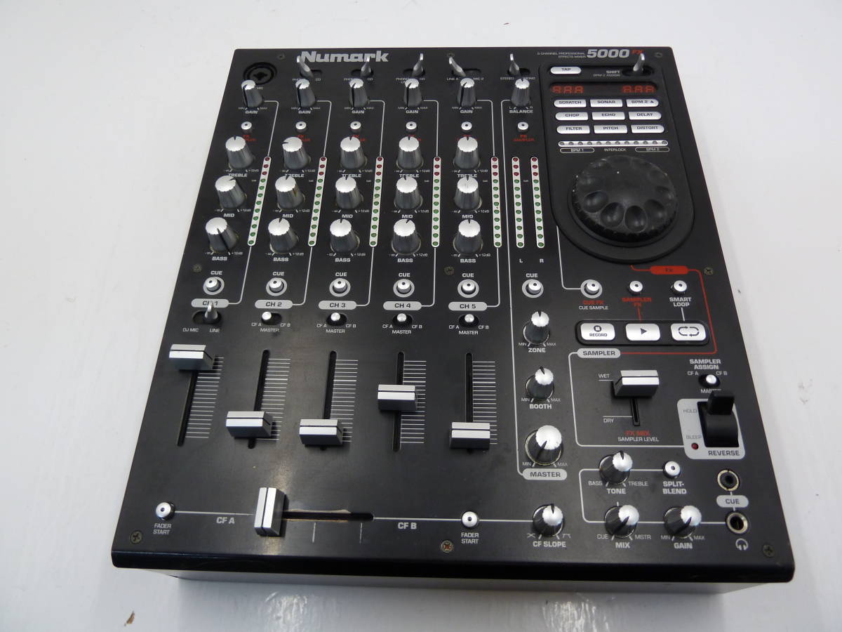 ジャンク NUMARK ヌマーク 5000FX DJ ミキサー