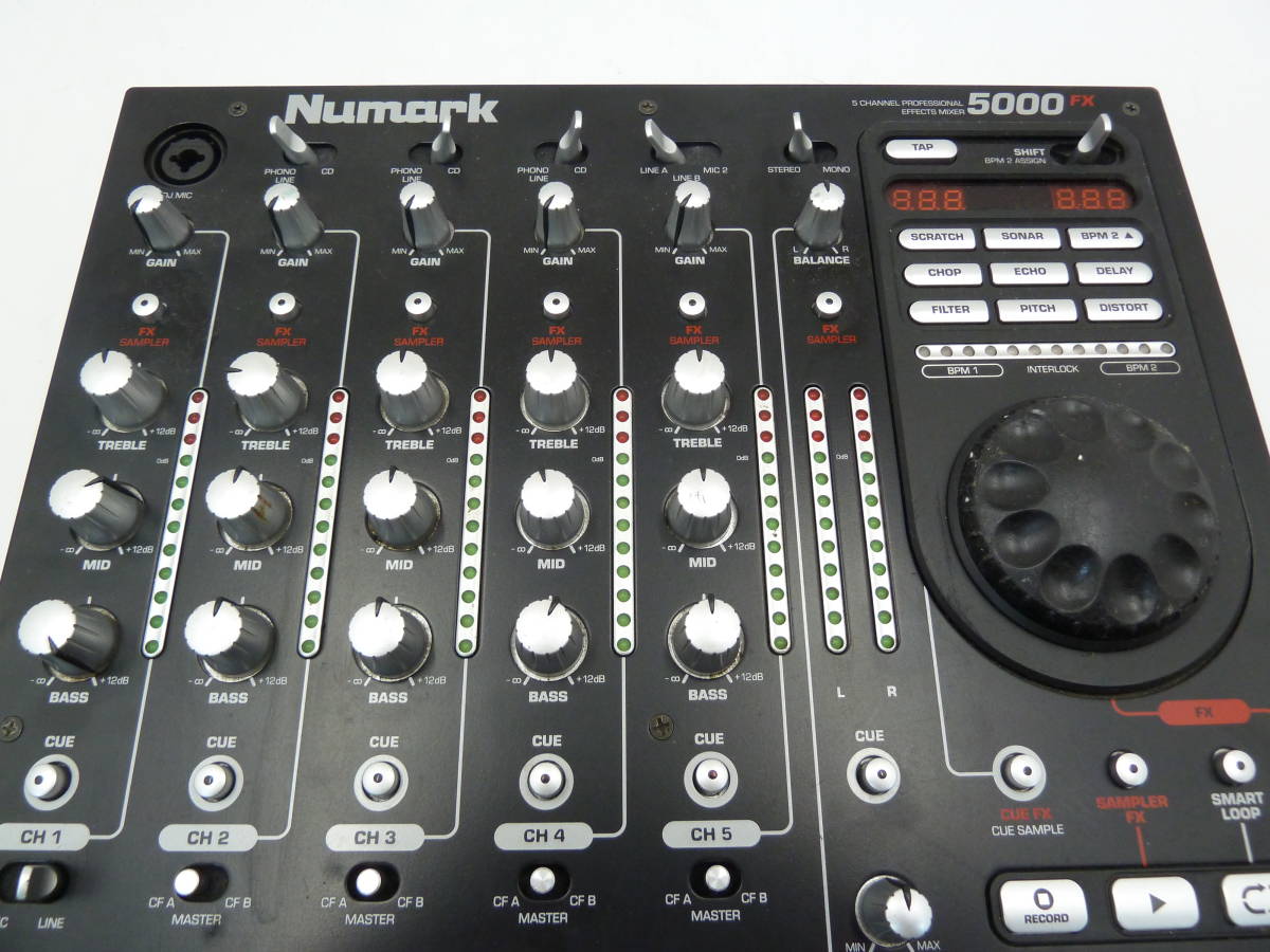 ジャンク NUMARK ヌマーク 5000FX DJ ミキサー