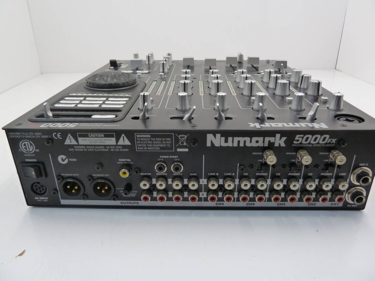 ジャンク NUMARK ヌマーク 5000FX DJ ミキサー