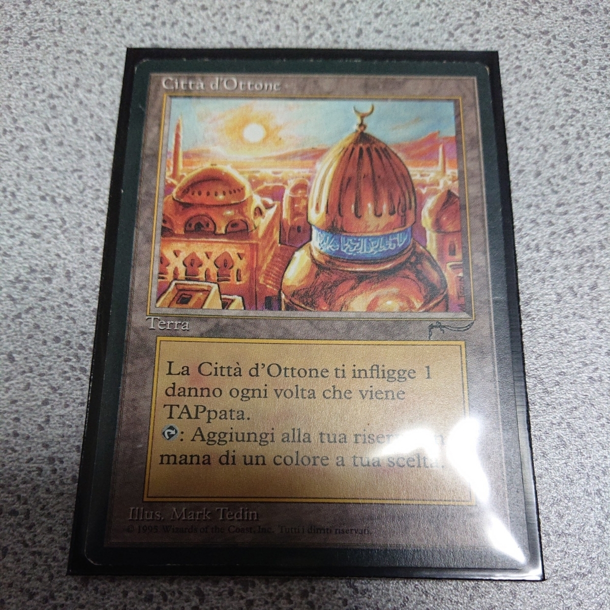 MTG 真鍮の都 ルネッサンス イタリア語版 MTG 真鍮の都 イタリア語 一枚 ルネッサンス 即決 トレーディング