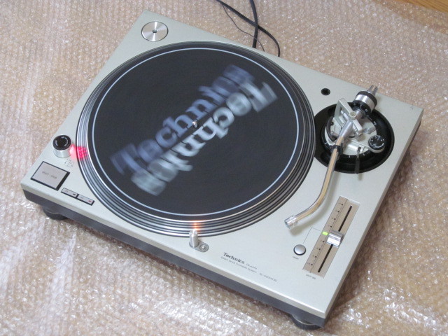 Technics SL-1200MK3D テクニクス　蓋、説明書、備品付き テクニクス SL 1200 MK3D ターンテーブル 動作品 レコードプレーヤー