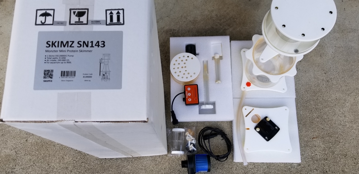 魚用品・水草 Skimz Mini SN143 プロテインスキマー