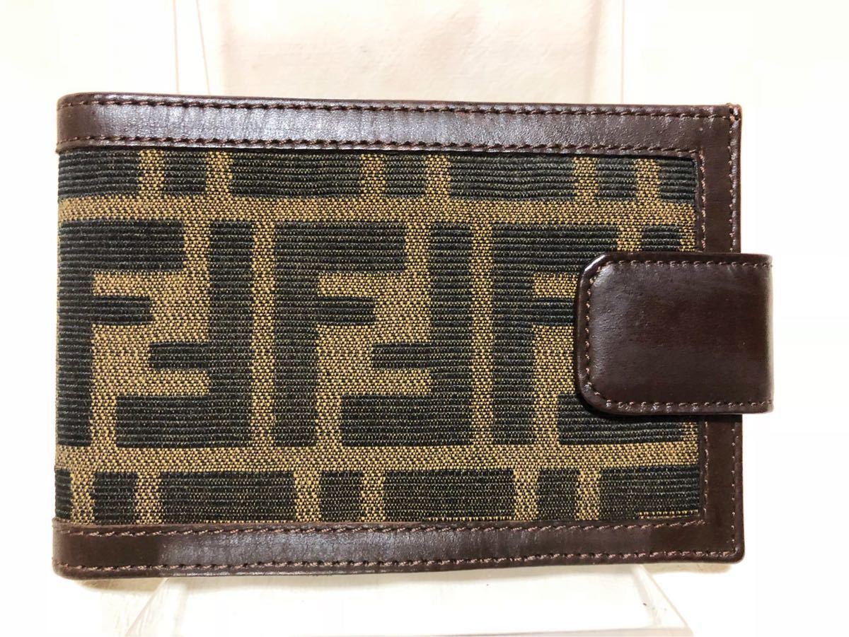 極 極レアモデル 美品 ヴィンテージ フェンディ*FENDI* ズッカ柄