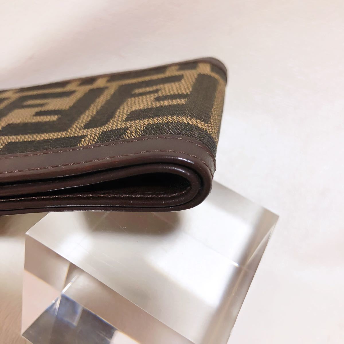 極 極レアモデル 美品 ヴィンテージ フェンディ*FENDI* ズッカ柄