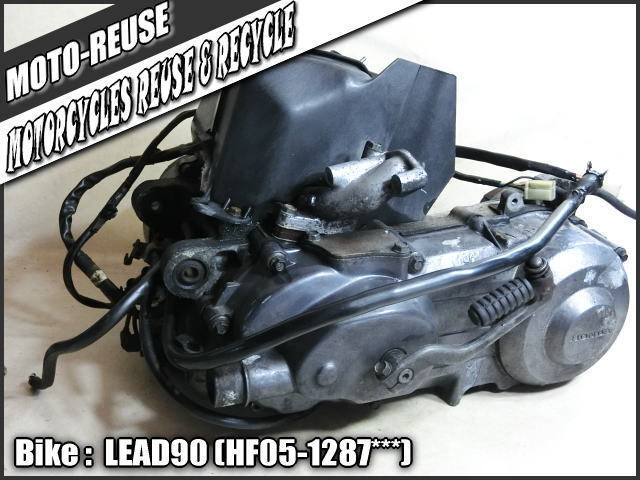 □【LEAD90 リード90 HF05】純正エンジン 始動確認済 ベースに□R28056
