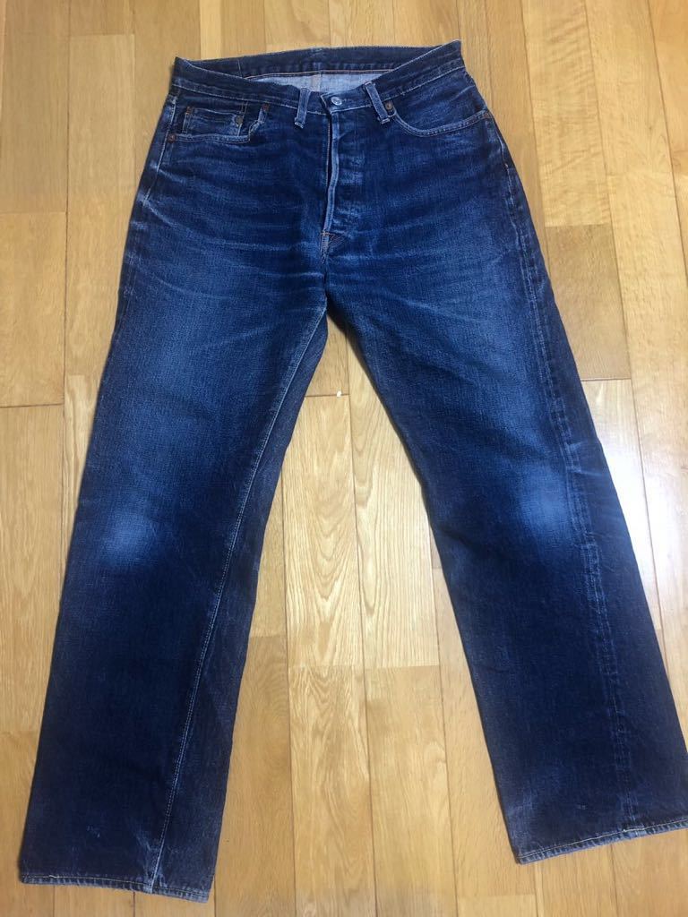 vintage DENIME 革パッチ デニム ハチノス 鬼ヒゲ こちらも宝物。 1937 
