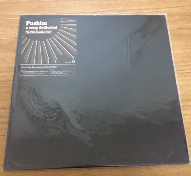 song dedicated a PUSHIM - レコード dedicated」 「a YouTube CD