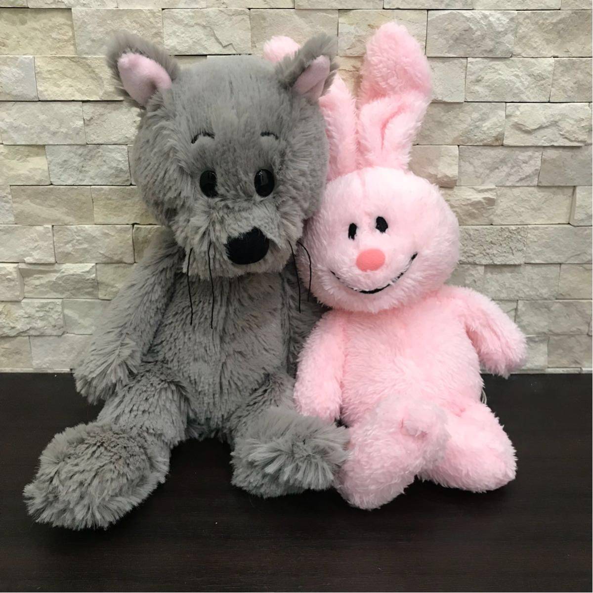 スヌーピーミュージアム くたくたファーロン・くたくたウサギ セット売り くたくたファーロン くたくたウサギ スヌーピーミュージアム