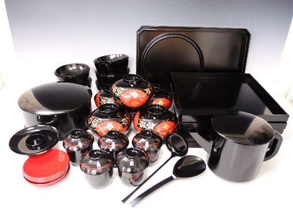 懐石道具一式　揃い　茶道具　木製漆器 茶道具と茶席のきものオンラインショップ 茶道具 一式の中古品・新品