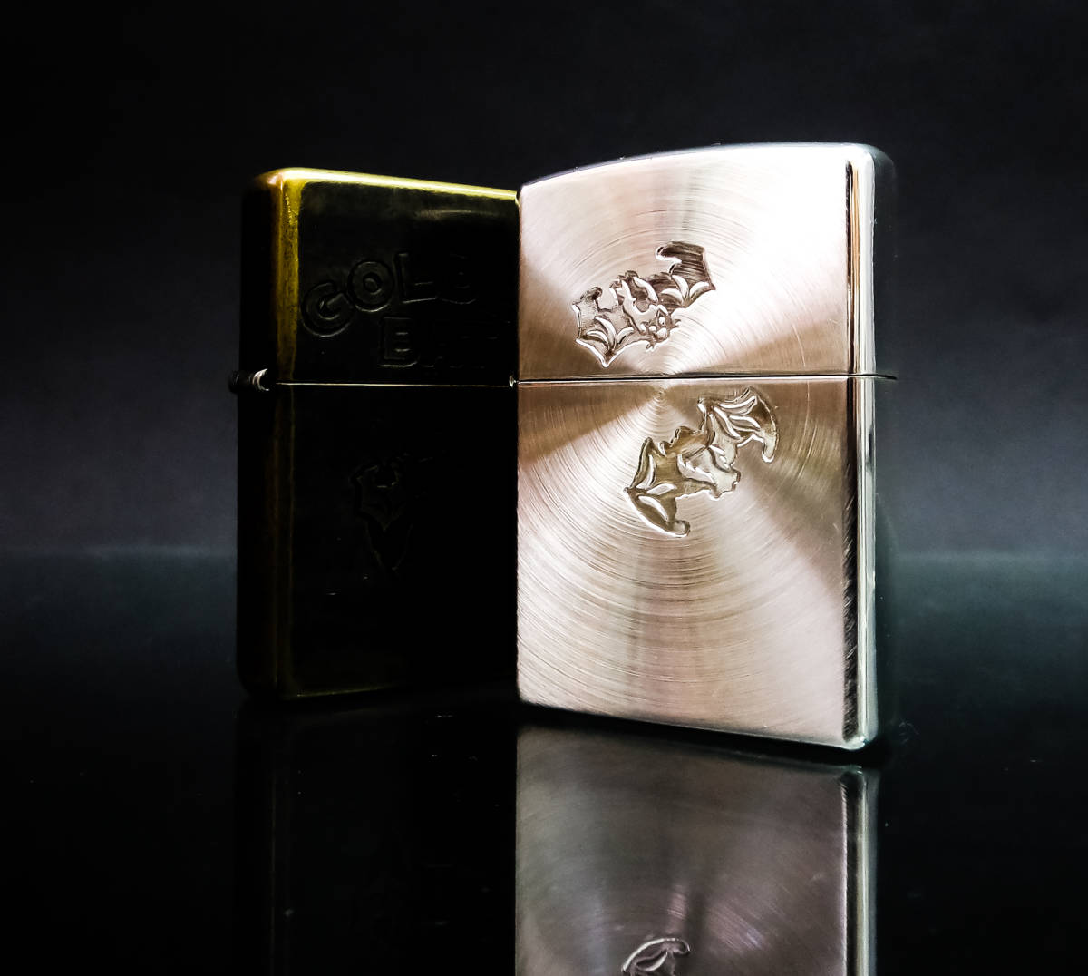 BAT ゴールデンバット GOLDEN ZIPPO ライター本体 ジッポの通販 