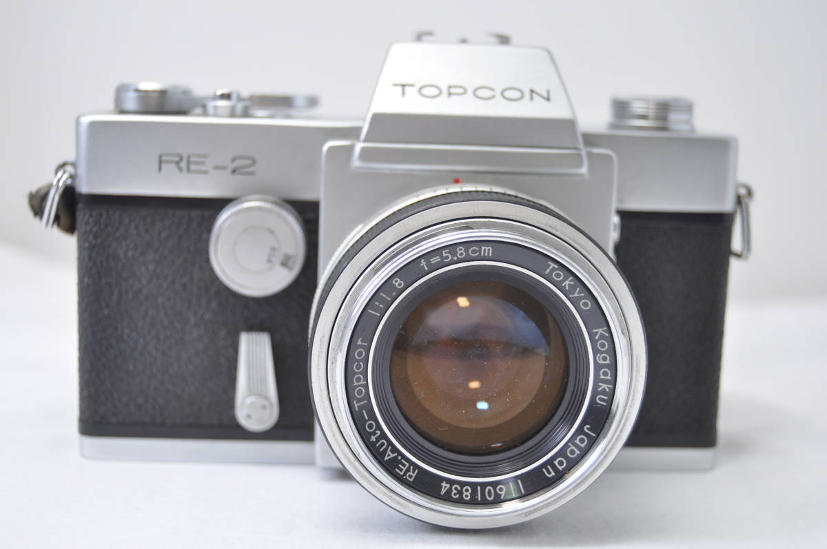 ☆動作品☆メーター動作☆TOPCON RE-2 5.8cm F1.8#3922 RE